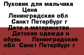 Пуховик для мальчика › Цена ­ 2 500 - Ленинградская обл., Санкт-Петербург г. Дети и материнство » Детская одежда и обувь   . Ленинградская обл.,Санкт-Петербург г.